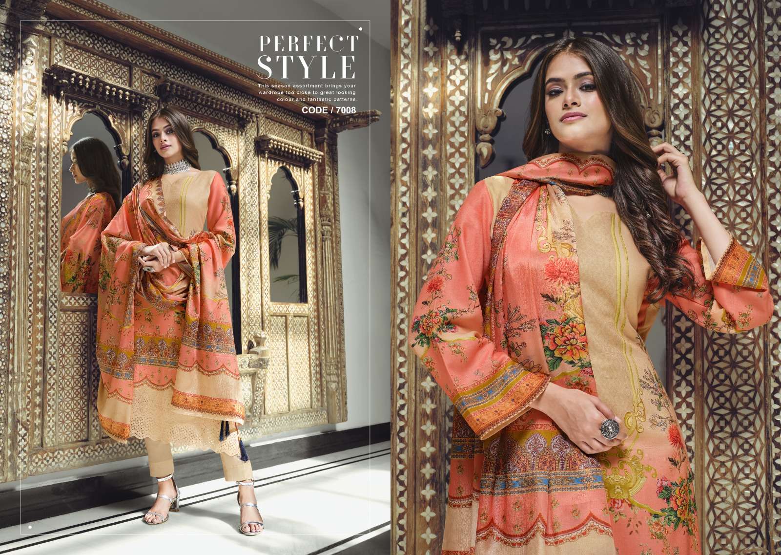 Maisha By Viona Suits 7001 To 7008 Series Beautiful Suits Colorful Stylish Fancy Casual Wear & Ethnic Wear Pure Cotton Digital Print Dresses At Wholesale Price