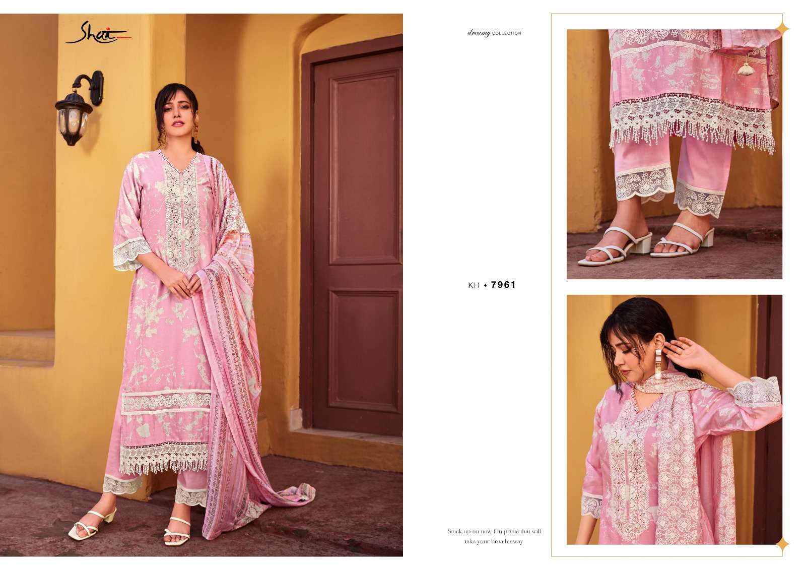 Khaab By Shai 7961 To 7967 Series Beautiful Suits Colorful Stylish Fancy Casual Wear & Ethnic Wear Pure Silk Digital Print Dresses At Wholesale Price
