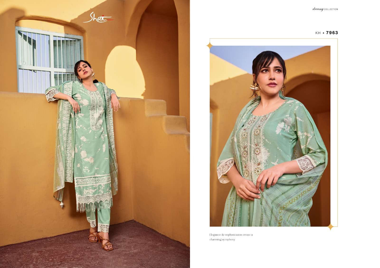 Khaab By Shai 7961 To 7967 Series Beautiful Suits Colorful Stylish Fancy Casual Wear & Ethnic Wear Pure Silk Digital Print Dresses At Wholesale Price