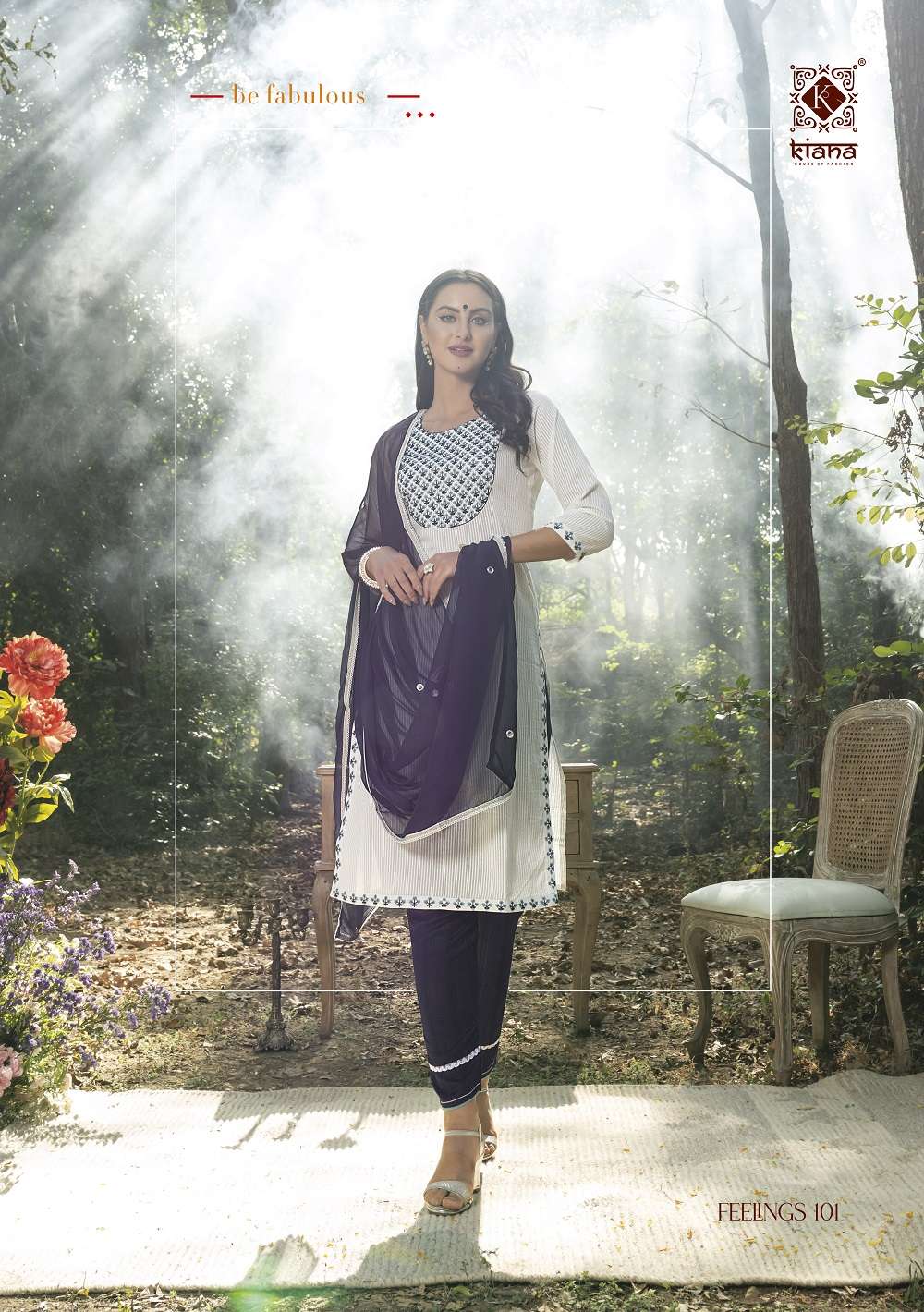 Feelings By Kiana 101 To 106 Series Beautiful Stylish Suits Fancy Colorful Casual Wear & Ethnic Wear & Ready To Wear Fancy Dresses At Wholesale Price