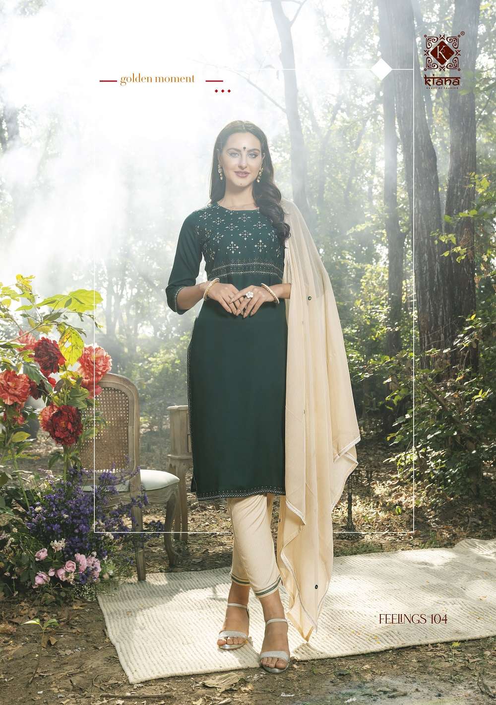 Feelings By Kiana 101 To 106 Series Beautiful Stylish Suits Fancy Colorful Casual Wear & Ethnic Wear & Ready To Wear Fancy Dresses At Wholesale Price