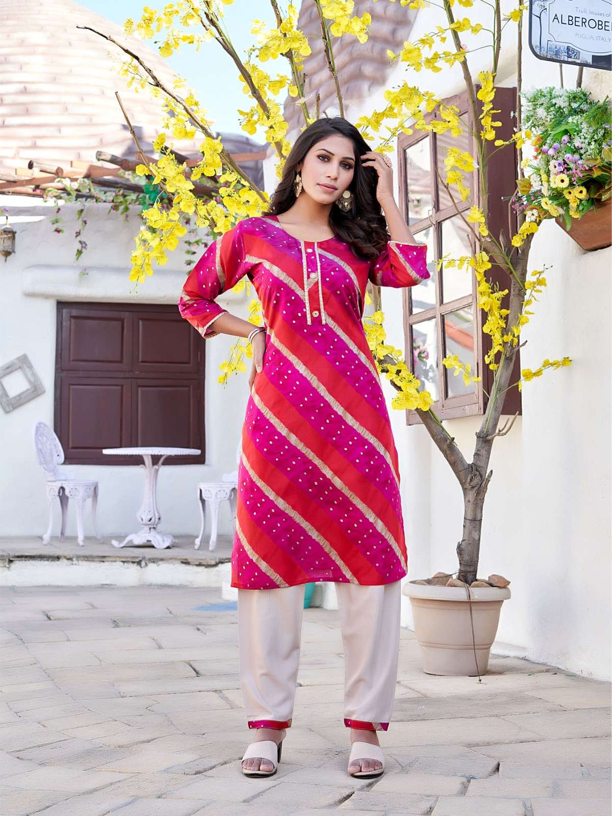 Silk Fabric By Smylee 01 To 08 Series Beautiful Stylish Fancy Colorful Casual Wear & Ethnic Wear Modal Silk Kurtis With Bottoms At Wholesale Price