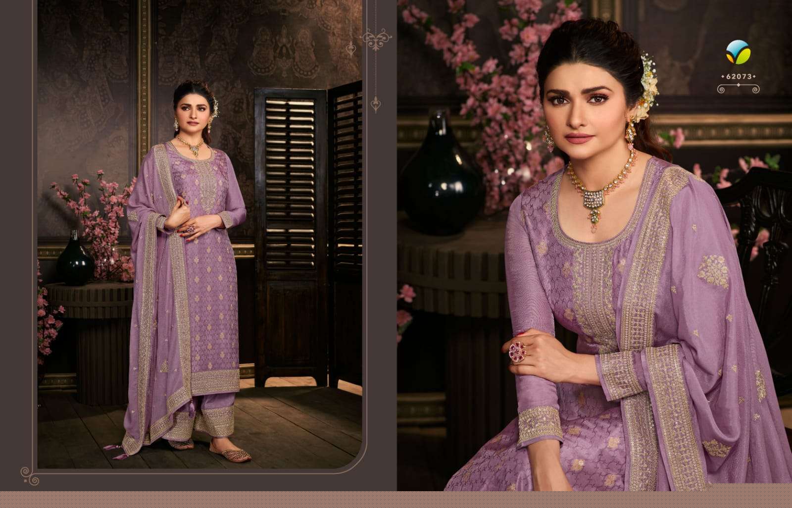 Kaseesh Soha Hitlist By Vinay Fashion Beautiful Stylish Anarkali Suits Fancy Colorful Casual Wear & Ethnic Wear & Ready To Wear Dola Jacquard Embroidery Dresses At Wholesale Price