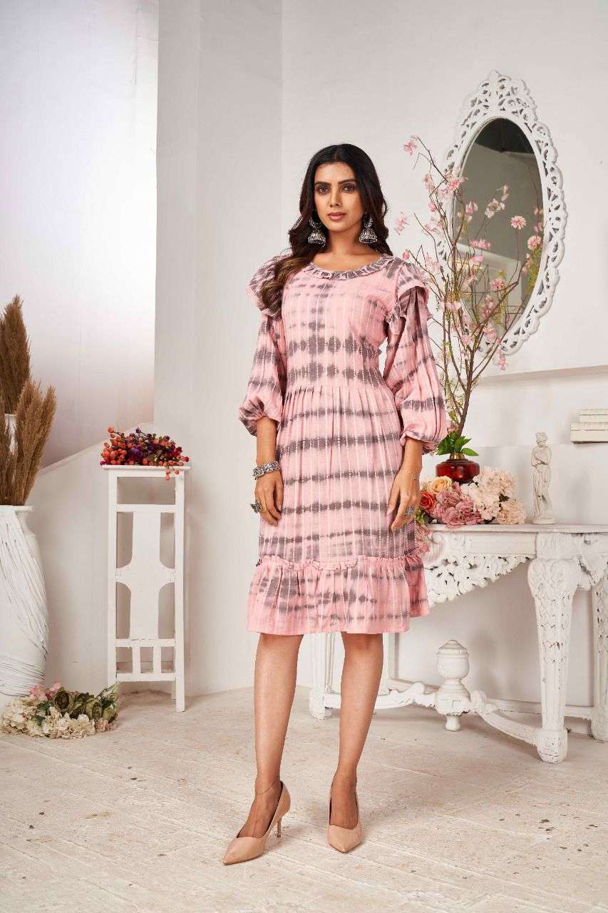 Shibori By Kurti Times 01 To 04 Series Beautiful Stylish Fancy Colorful Casual Wear & Ethnic Wear Pure Viscose Embroidered Kurtis At Wholesale Price