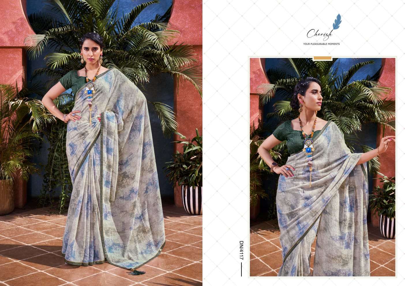 Marie Gold By 5D Designer 4111 To 4118 Series Indian Traditional Wear Collection Beautiful Stylish Fancy Colorful Party Wear & Occasional Wear Fancy Sarees At Wholesale Price