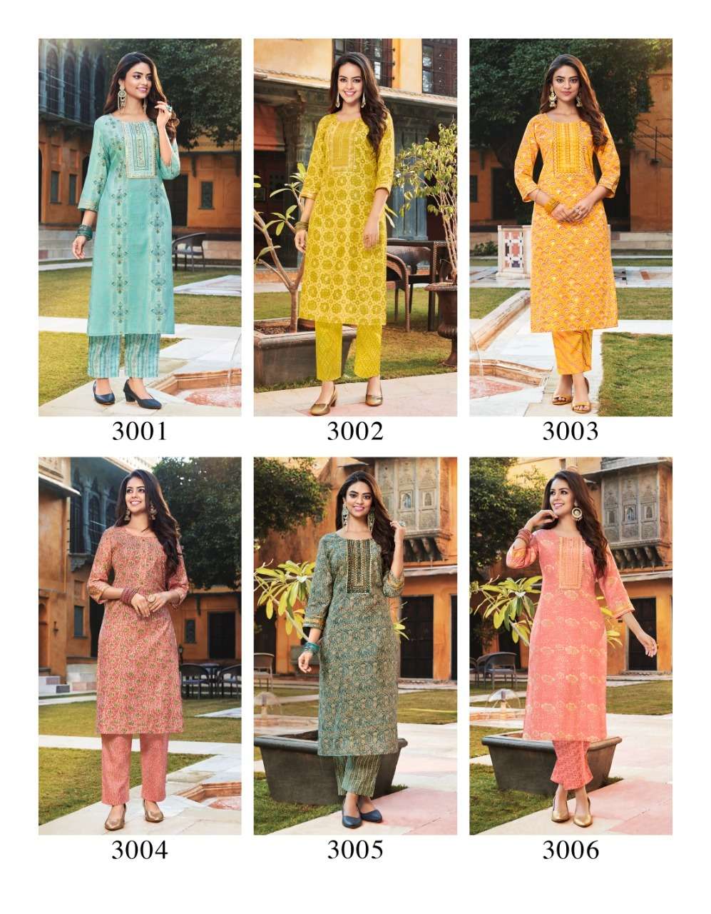 Goldy Vol-3 By Diya Trends 1001 To 1010 Series Beautiful Stylish Fancy Colorful Casual Wear & Ethnic Wear Chanderi Foil Kurtis With Bottom At Wholesale Price