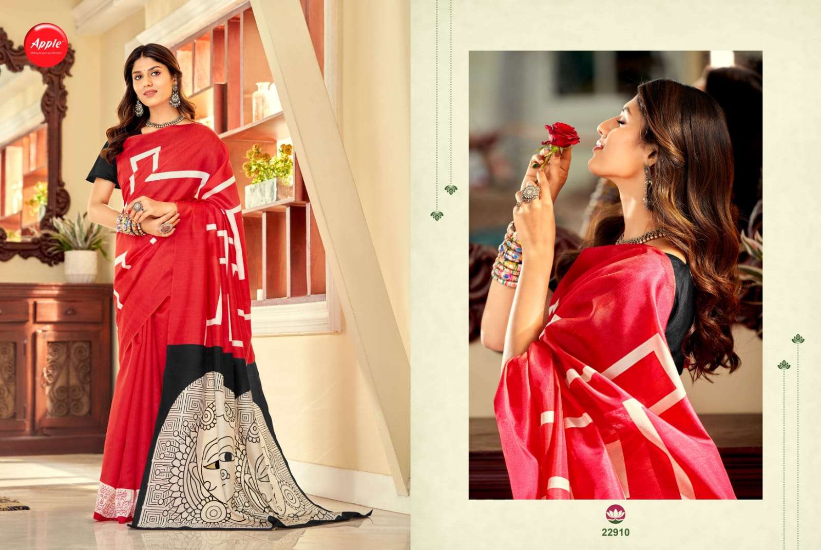Womaniya Vol-22 By Apple 22901 To 22912 Series Indian Traditional Wear Collection Beautiful Stylish Fancy Colorful Party Wear & Occasional Wear Bhagalpuri Sarees At Wholesale Price
