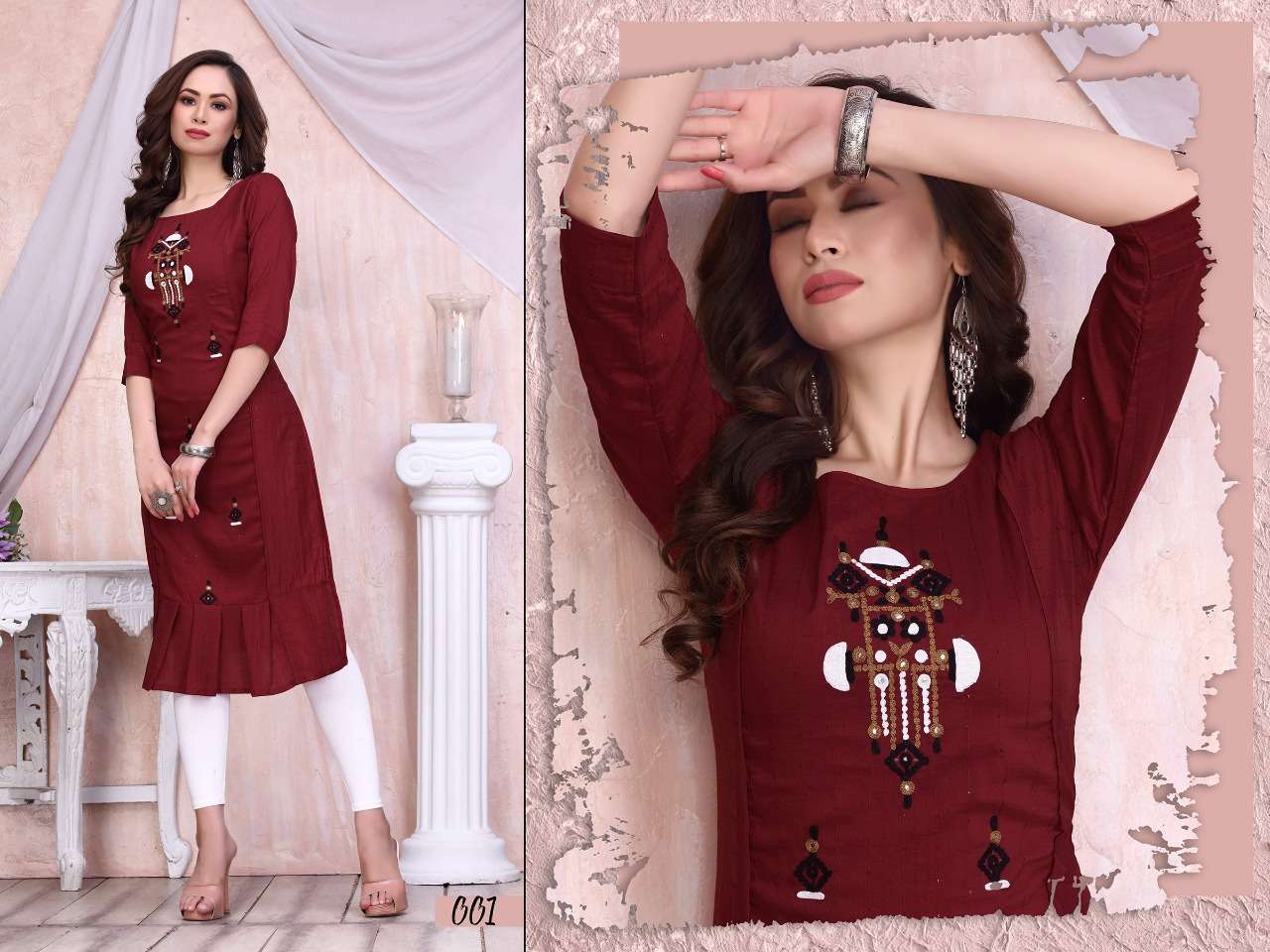 Krishna By Kanha 001 To 008 Series Designer Stylish Fancy Colorful Beautiful Party Wear & Ethnic Wear Collection Fancy With Work Kurtis At Wholesale Price