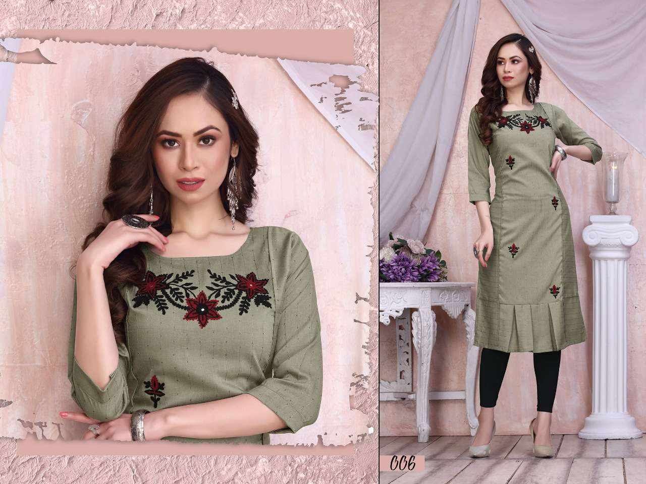 Krishna By Kanha 001 To 008 Series Designer Stylish Fancy Colorful Beautiful Party Wear & Ethnic Wear Collection Fancy With Work Kurtis At Wholesale Price