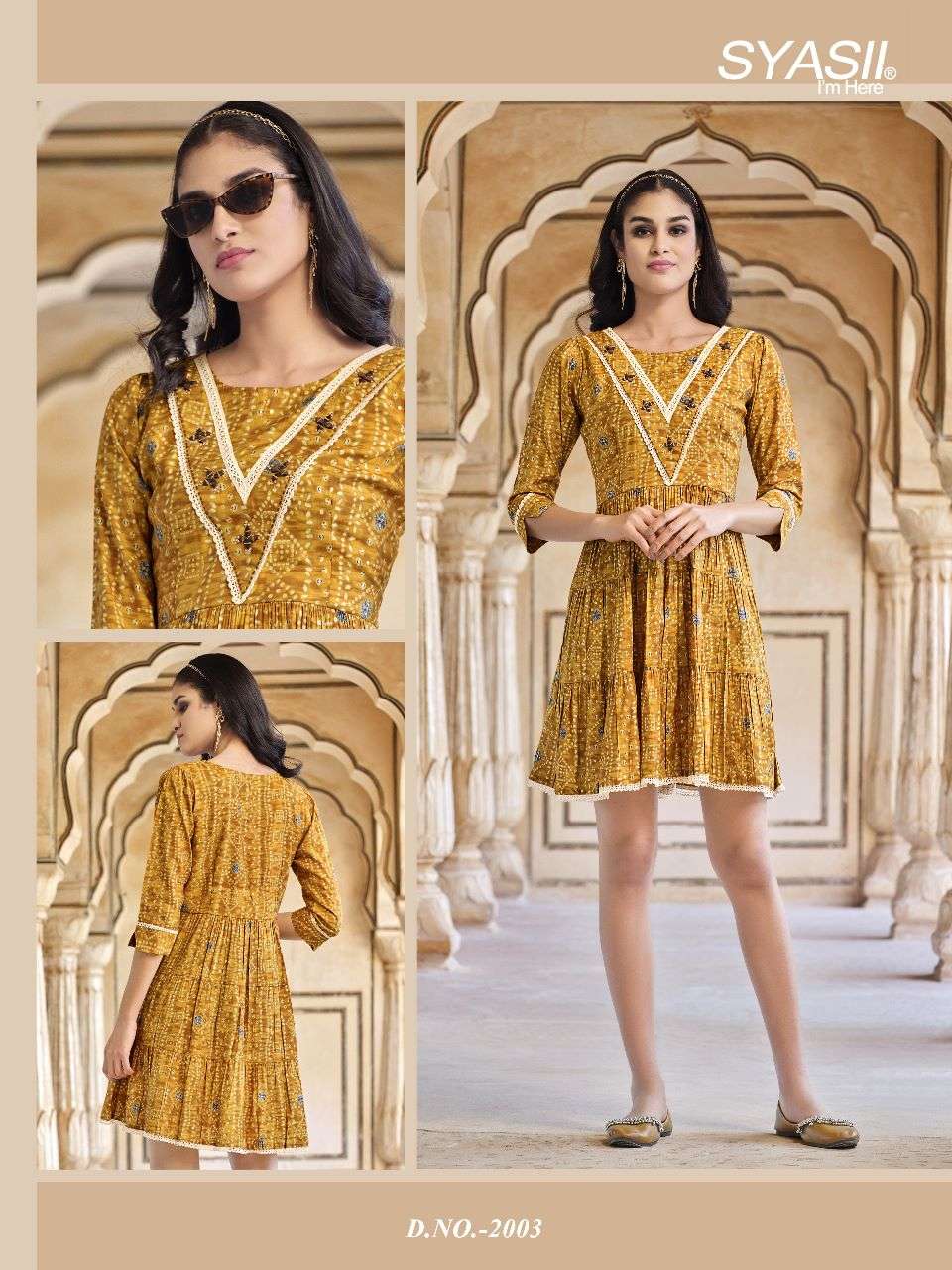 Charming By Syasii 2001 To 2004 Series Designer Stylish Fancy Colorful Beautiful Party Wear & Ethnic Wear Collection Viscose Modal Print Tops At Wholesale Price