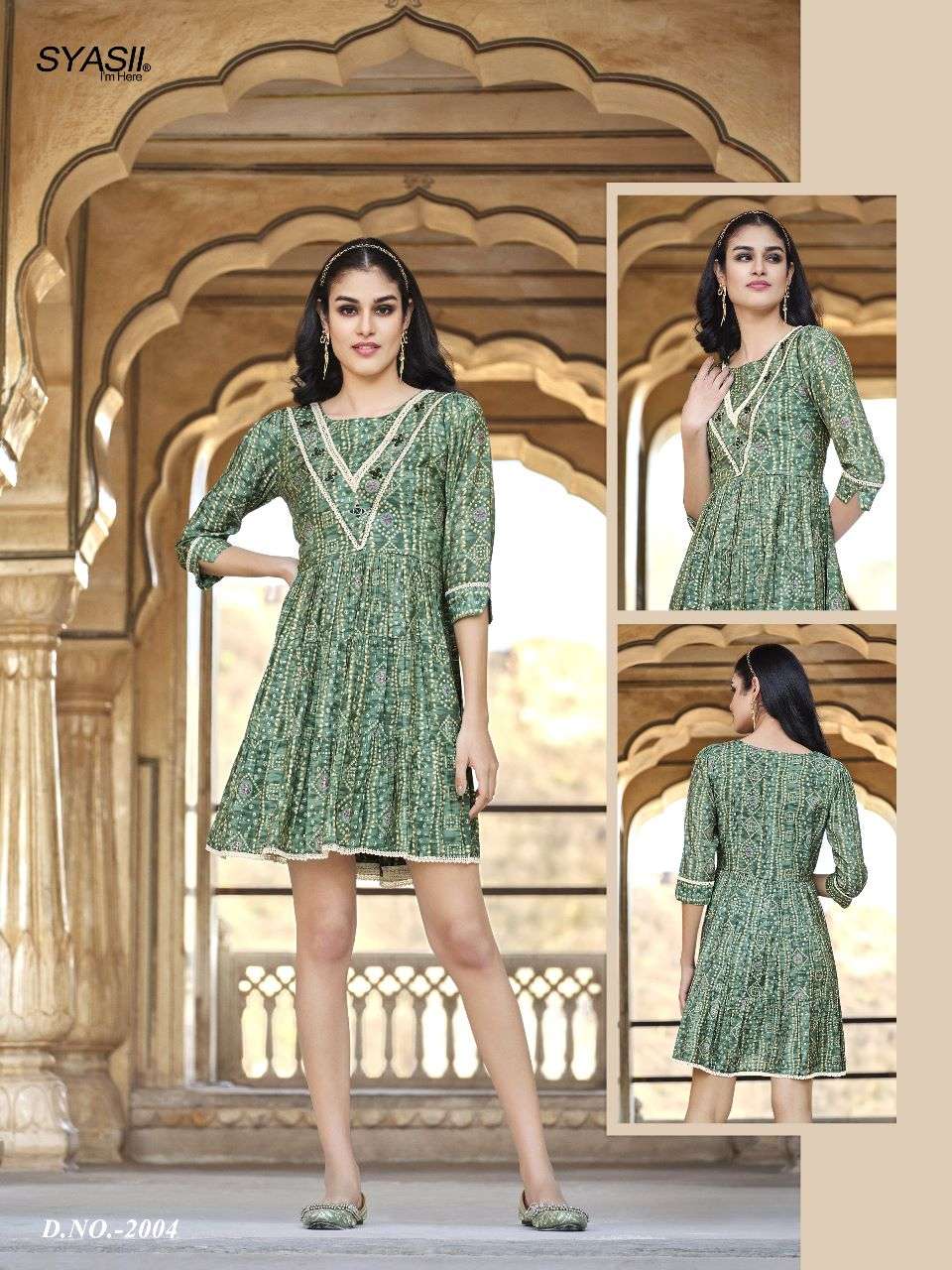 Charming By Syasii 2001 To 2004 Series Designer Stylish Fancy Colorful Beautiful Party Wear & Ethnic Wear Collection Viscose Modal Print Tops At Wholesale Price