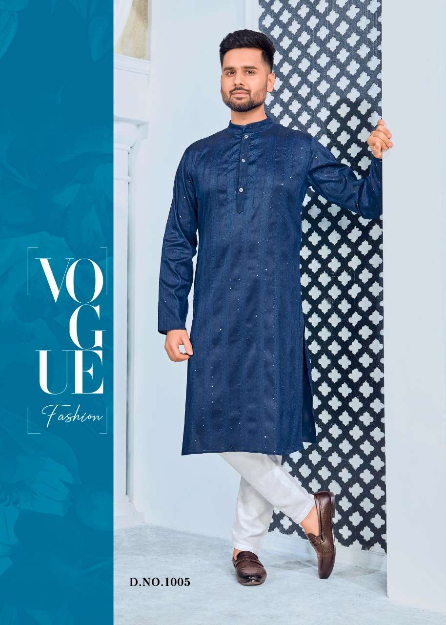 Royal Men By Banwery Fashion 1001 To 1009 Series Beautiful Colorful Stylish Fancy Casual Wear & Ethnic Wear & Ready To Wear Jacuqard Silk Kurtas With Pajamas At Wholesale Price