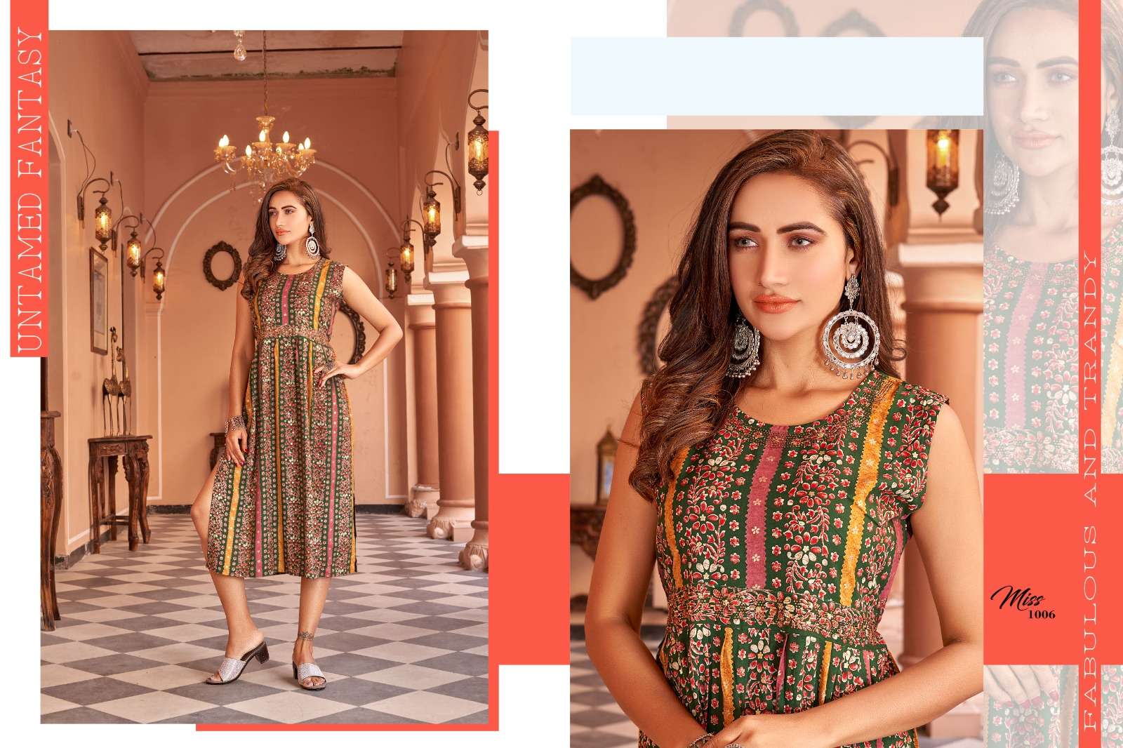 Doll By Nish 1001 To 1008 Series Designer Stylish Fancy Colorful Beautiful Party Wear & Ethnic Wear Collection Rayon Print Kurtis At Wholesale Price