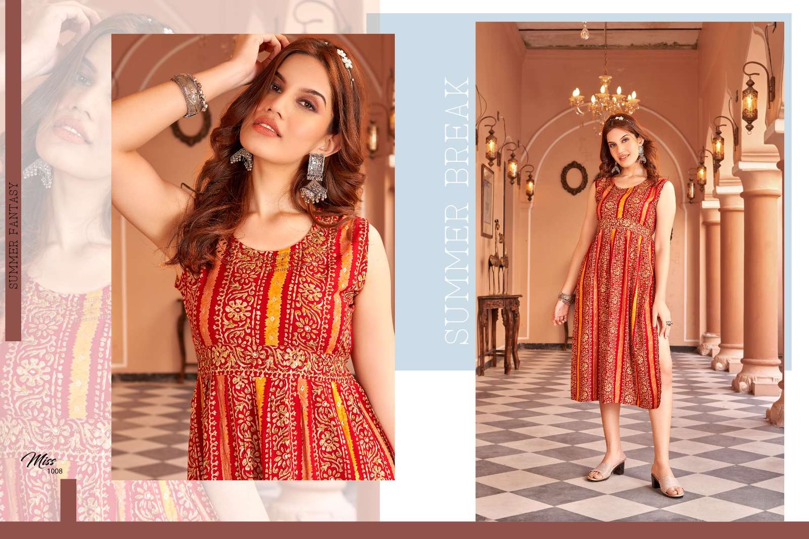 Doll By Nish 1001 To 1008 Series Designer Stylish Fancy Colorful Beautiful Party Wear & Ethnic Wear Collection Rayon Print Kurtis At Wholesale Price