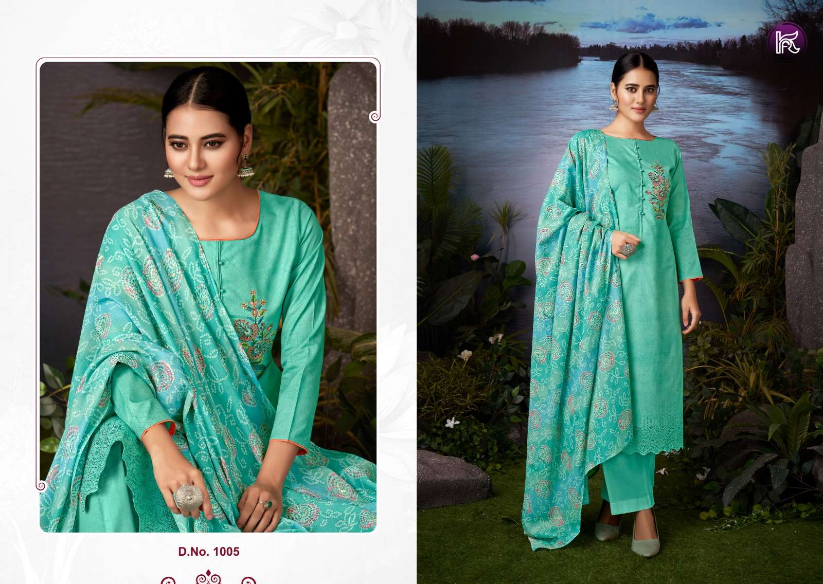 Kala Rangez By Kala Fashion 1001 To 1006 Series Beautiful Festive Suits Colorful Stylish Fancy Casual Wear & Ethnic Wear Lawn Cotton Dresses At Wholesale Price