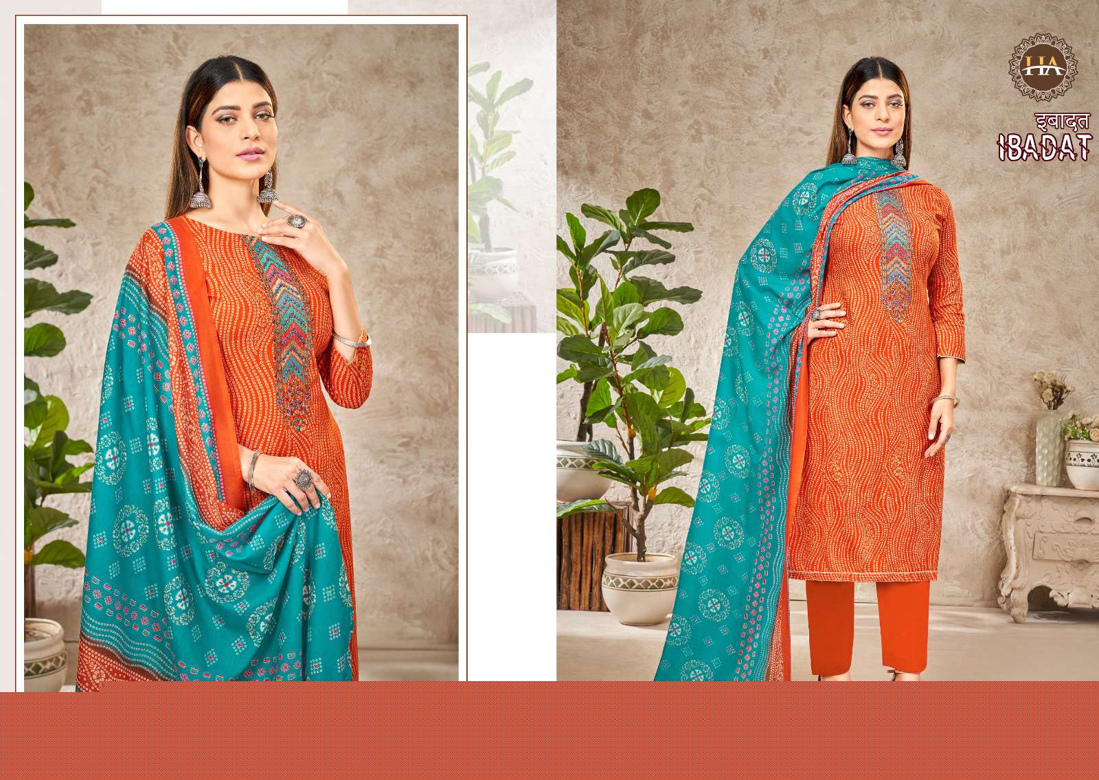 Ibadat By Harshit Fashion Hub 1176-001 To 1176-008 Series Beautiful Festive Suits Colorful Stylish Fancy Casual Wear & Ethnic Wear Viscose Rayon Dresses At Wholesale Price
