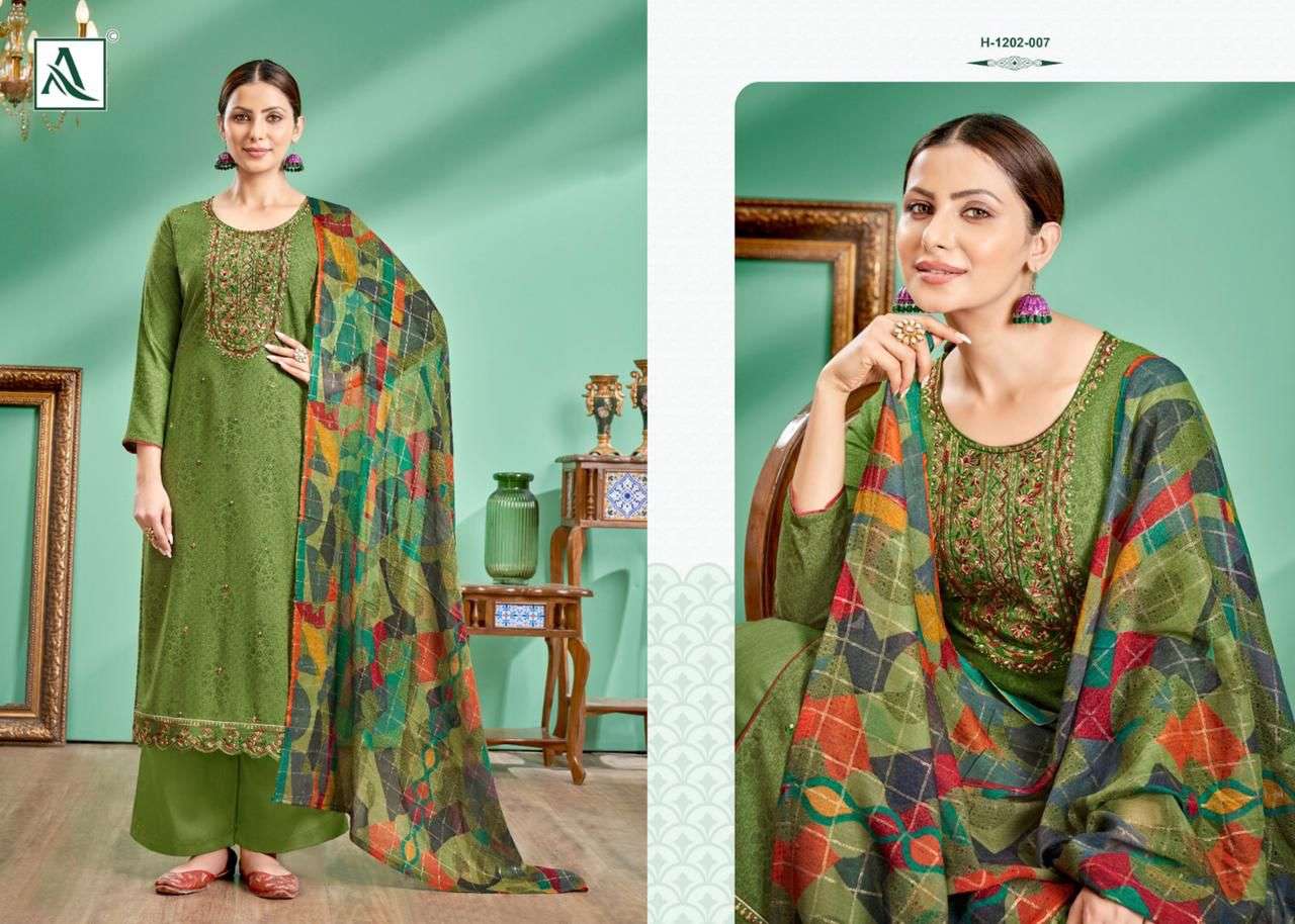 Baani Rayon By Alok Suits 1202-001 To 1202-006 Series Beautiful Suits Colorful Stylish Fancy Casual Wear & Ethnic Wear Pure Rayon Print Dresses At Wholesale Price
