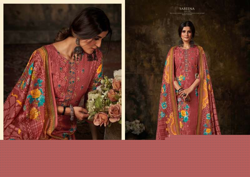 Sabeena Vol-2 By Romani 1073-001 To 1073-010 Series Suits Beautiful Fancy Colorful Stylish Party Wear & Occasional Wear Soft Cotton Print Dresses At Wholesale Price