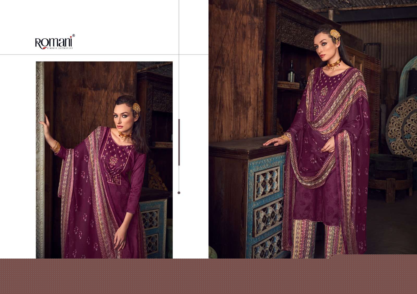 Manvika By Romani 1065-001 To 1065-010 Series Suits Beautiful Fancy Colorful Stylish Party Wear & Occasional Wear Soft Cotton Print Dresses At Wholesale Price