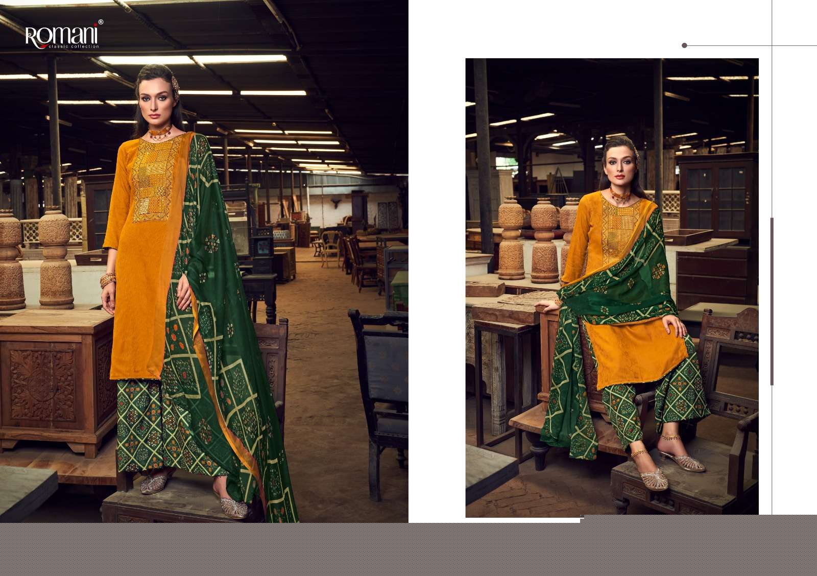 Manvika By Romani 1065-001 To 1065-010 Series Suits Beautiful Fancy Colorful Stylish Party Wear & Occasional Wear Soft Cotton Print Dresses At Wholesale Price