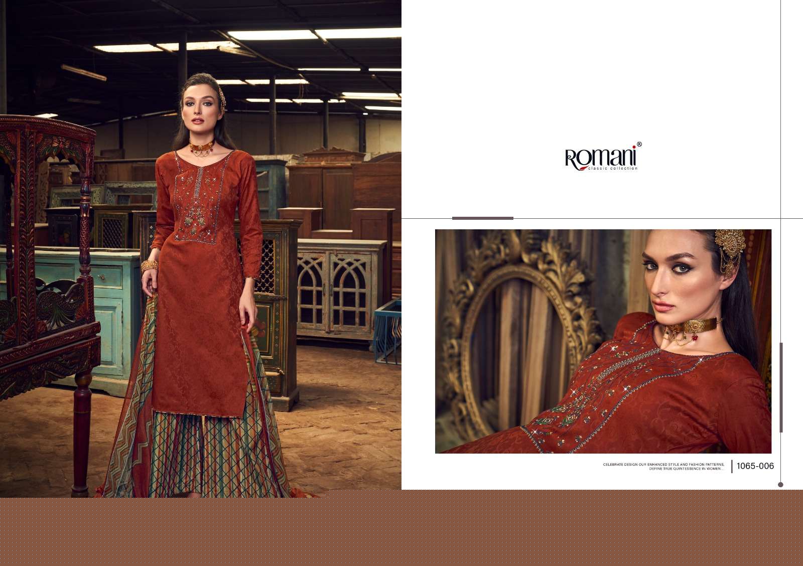 Manvika By Romani 1065-001 To 1065-010 Series Suits Beautiful Fancy Colorful Stylish Party Wear & Occasional Wear Soft Cotton Print Dresses At Wholesale Price