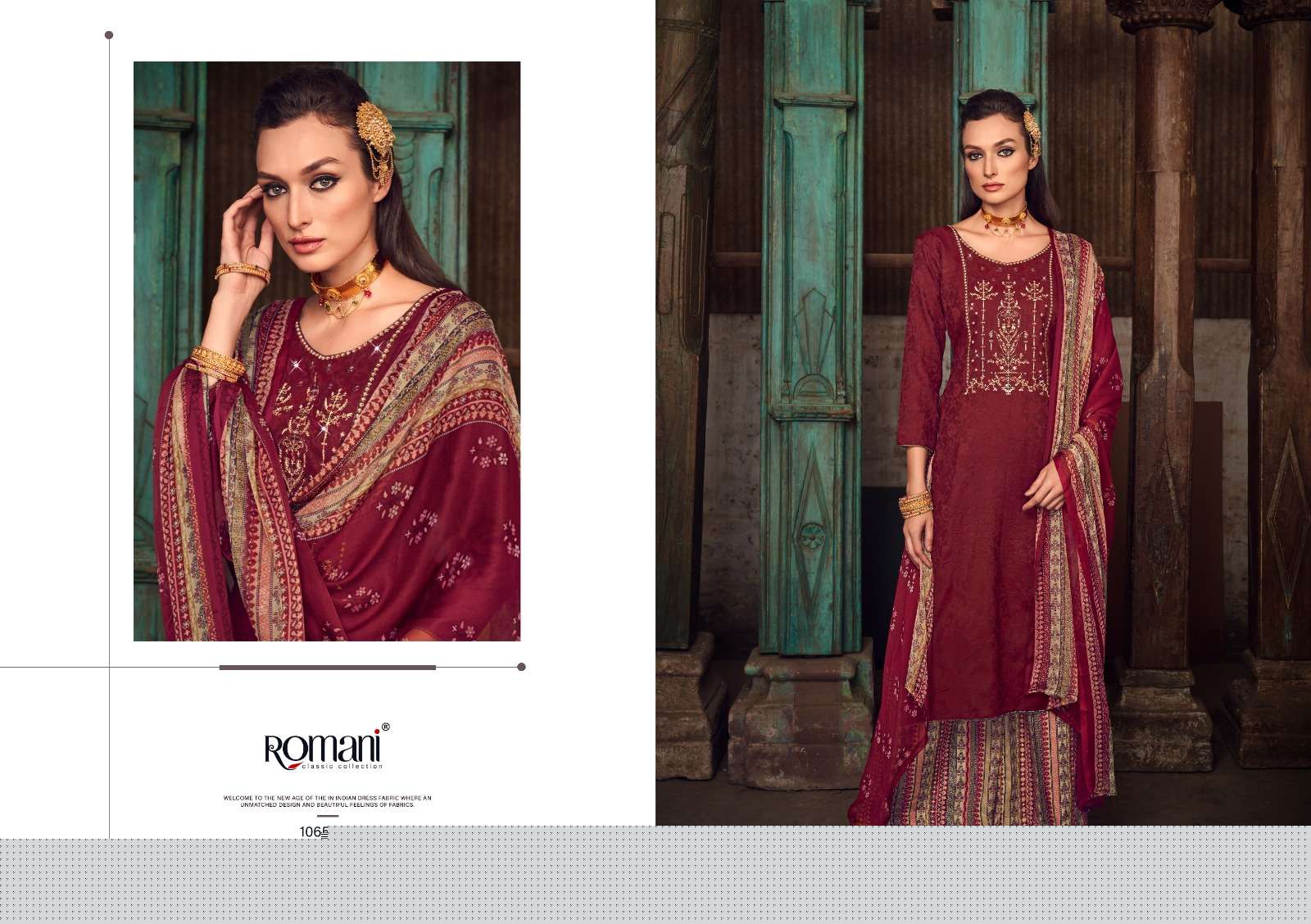 Manvika By Romani 1065-001 To 1065-010 Series Suits Beautiful Fancy Colorful Stylish Party Wear & Occasional Wear Soft Cotton Print Dresses At Wholesale Price