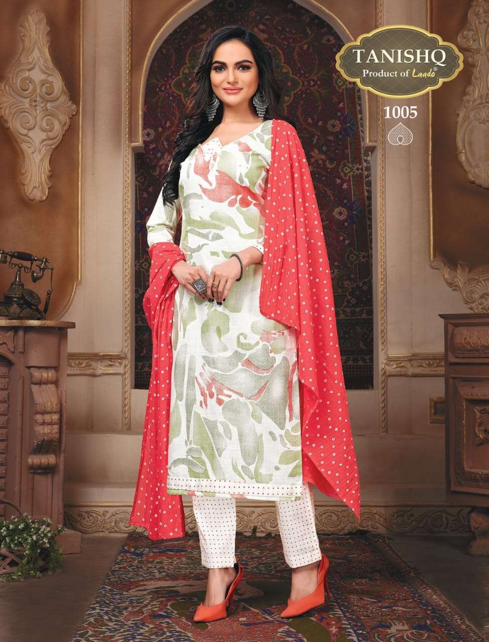 Tanishq Vol-1 By Tanishq 1001 To 1012 Series Beautiful Stylish Festive Suits Fancy Colorful Casual Wear & Ethnic Wear & Ready To Wear Heavy Cotton Dresses At Wholesale Price