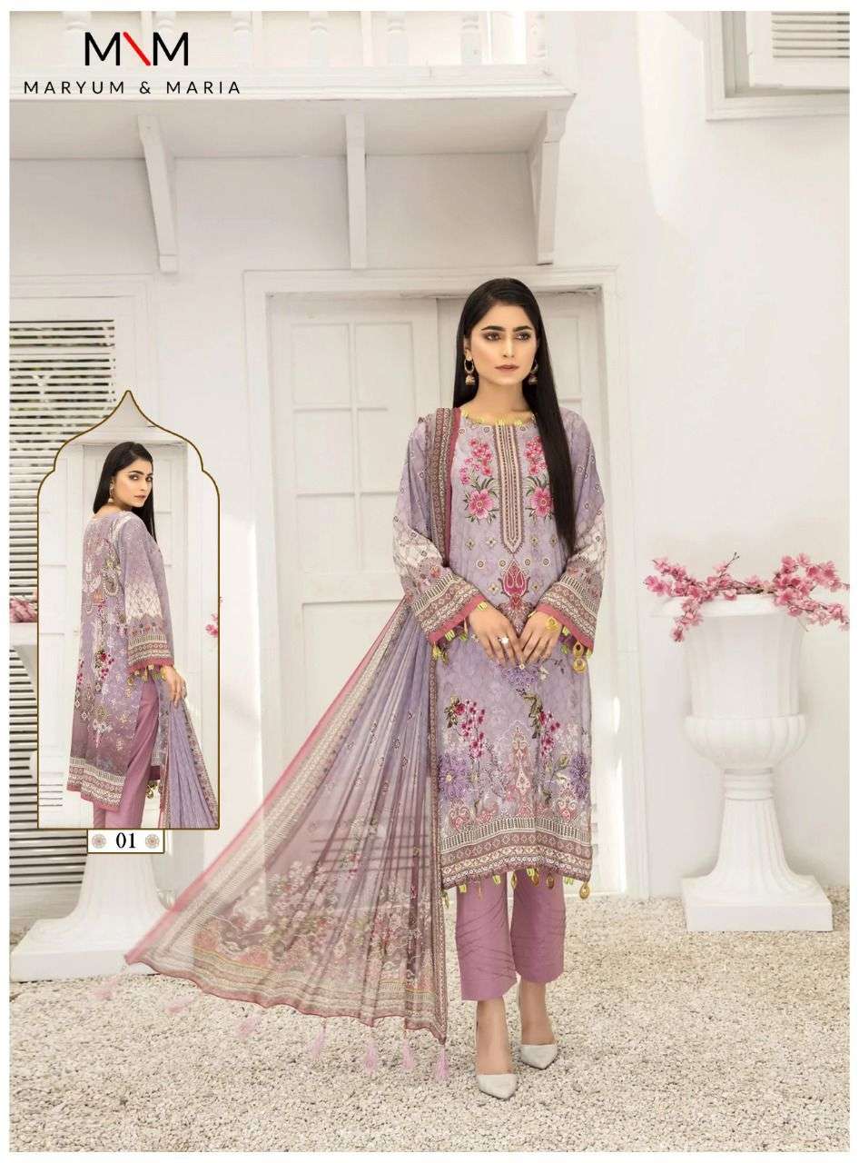 Mahermah By Maryum N Maria 01 To 10 Series Beautiful Pakistani Suits Stylish Fancy Colorful Casual Wear & Ethnic Wear Pure Cotton Dresses At Wholesale Price