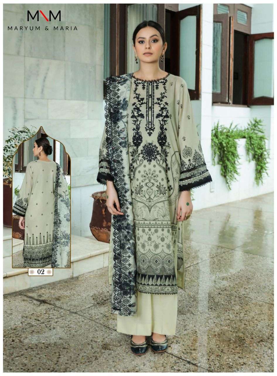 Mahermah By Maryum N Maria 01 To 10 Series Beautiful Pakistani Suits Stylish Fancy Colorful Casual Wear & Ethnic Wear Pure Cotton Dresses At Wholesale Price