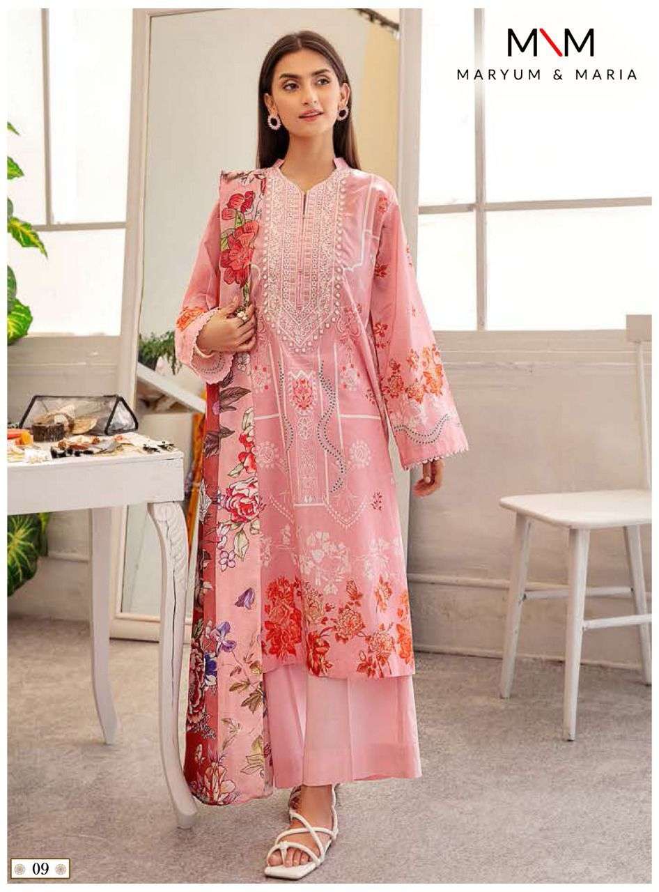 Mahermah By Maryum N Maria 01 To 10 Series Beautiful Pakistani Suits Stylish Fancy Colorful Casual Wear & Ethnic Wear Pure Cotton Dresses At Wholesale Price