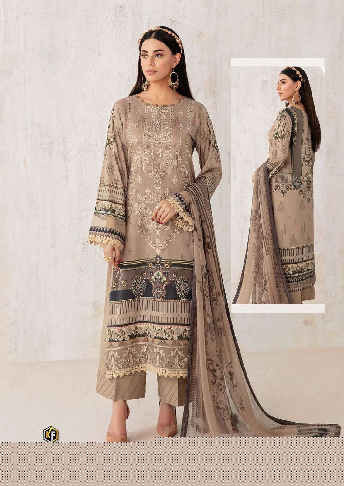 Qurbat By Keval Fab 1001 To 1006 Series Beautiful Stylish Suits Fancy Colorful Casual Wear & Ethnic Wear & Ready To Wear Pure Lawn Cotton Printed Dresses At Wholesale Price