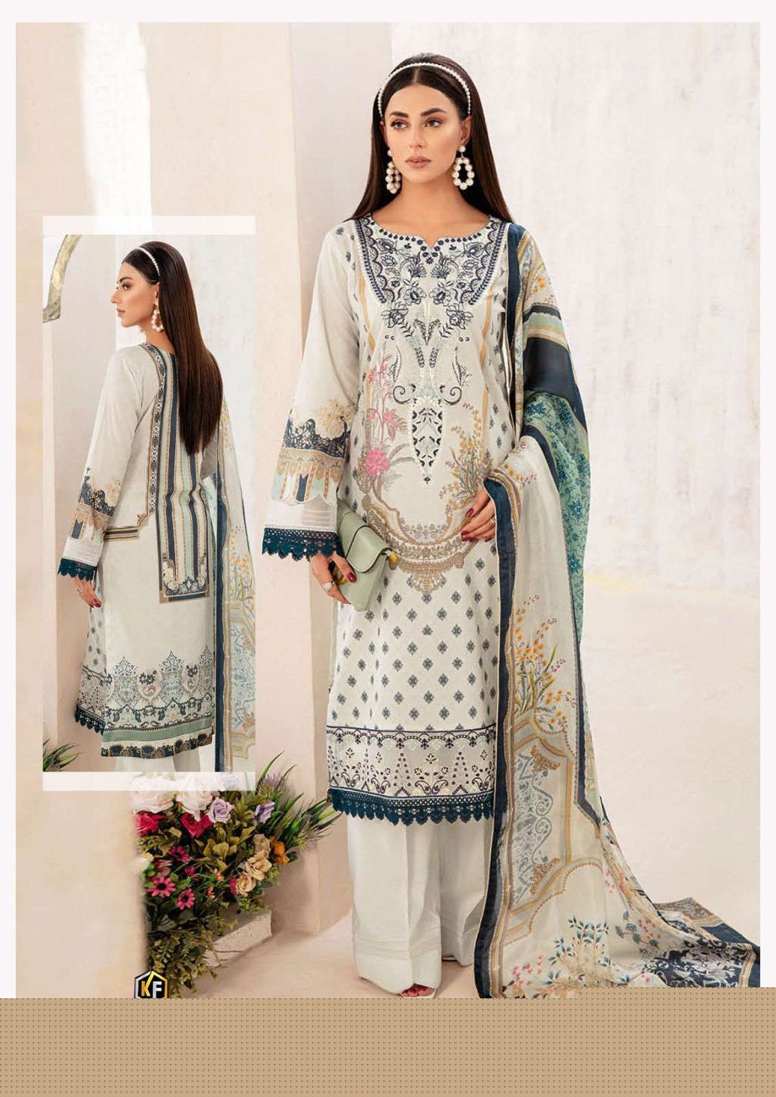 Qurbat By Keval Fab 1001 To 1006 Series Beautiful Stylish Suits Fancy Colorful Casual Wear & Ethnic Wear & Ready To Wear Pure Lawn Cotton Printed Dresses At Wholesale Price