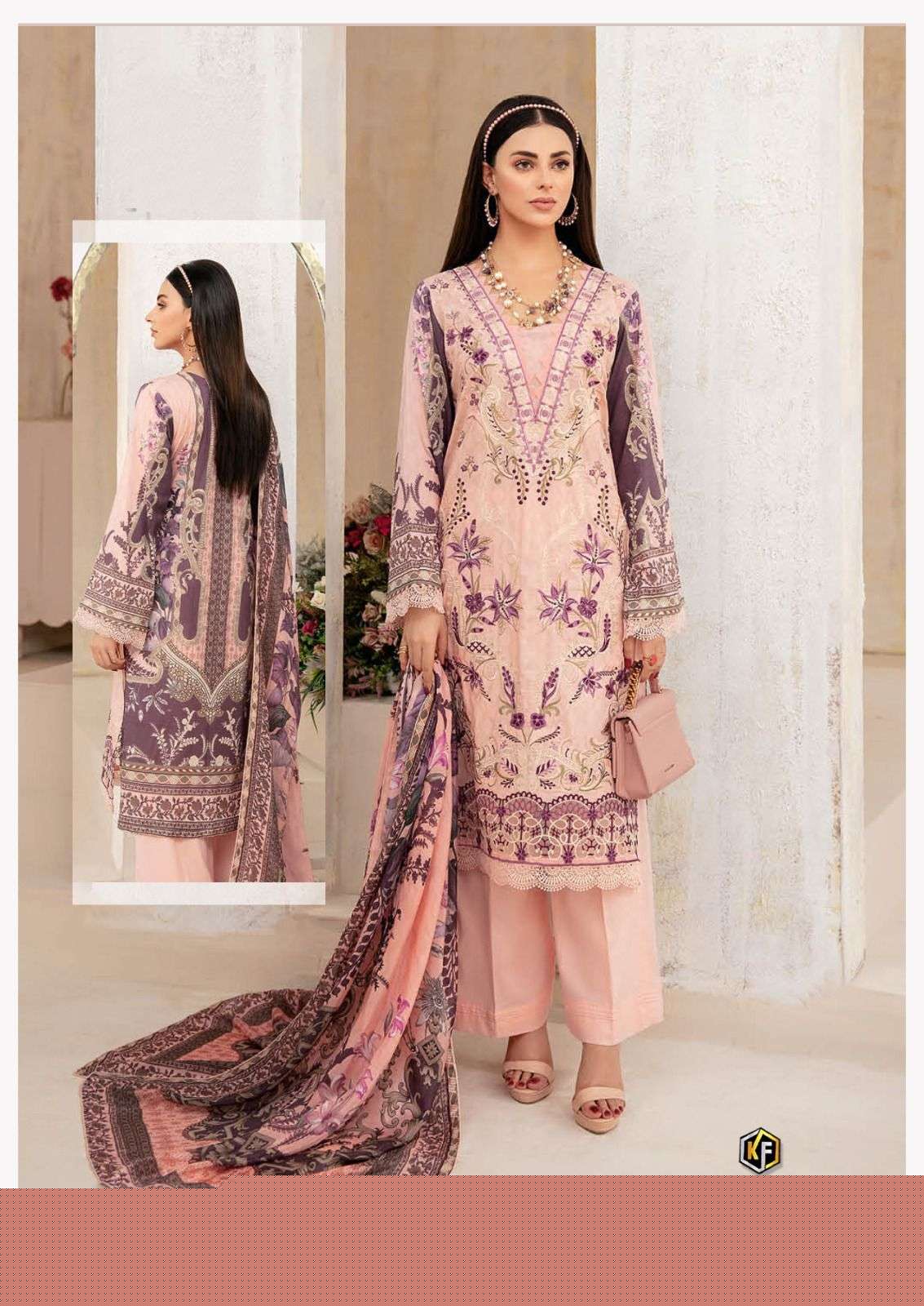 Qurbat By Keval Fab 1001 To 1006 Series Beautiful Stylish Suits Fancy Colorful Casual Wear & Ethnic Wear & Ready To Wear Pure Lawn Cotton Printed Dresses At Wholesale Price