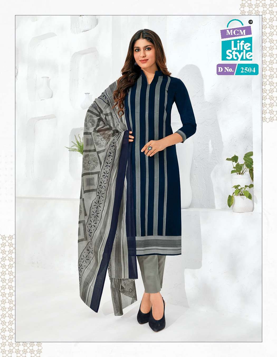 Priyalaxmi Vol-25 By Mcm Lifestyle 2502 To 2525 Series Beautiful Stylish Suits Fancy Colorful Casual Wear & Ethnic Wear & Ready To Wear Pure Cotton Printed Dresses At Wholesale Price