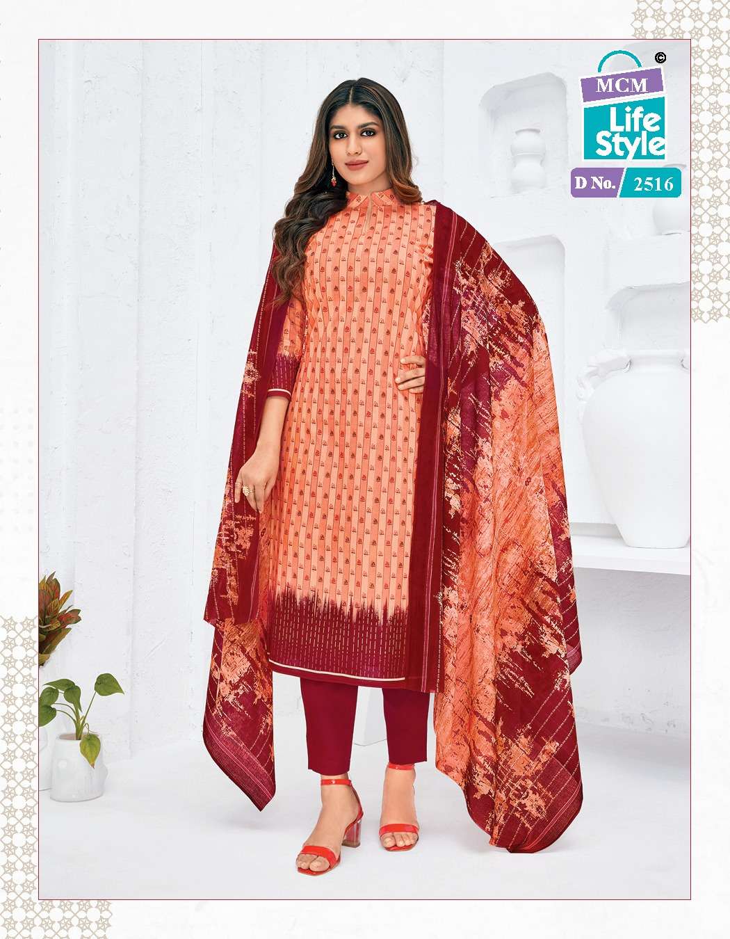 Priyalaxmi Vol-25 By Mcm Lifestyle 2502 To 2525 Series Beautiful Stylish Suits Fancy Colorful Casual Wear & Ethnic Wear & Ready To Wear Pure Cotton Printed Dresses At Wholesale Price
