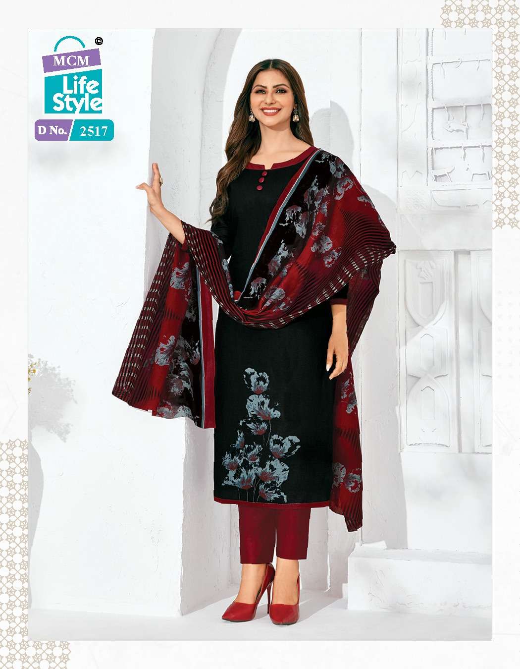 Priyalaxmi Vol-25 By Mcm Lifestyle 2502 To 2525 Series Beautiful Stylish Suits Fancy Colorful Casual Wear & Ethnic Wear & Ready To Wear Pure Cotton Printed Dresses At Wholesale Price