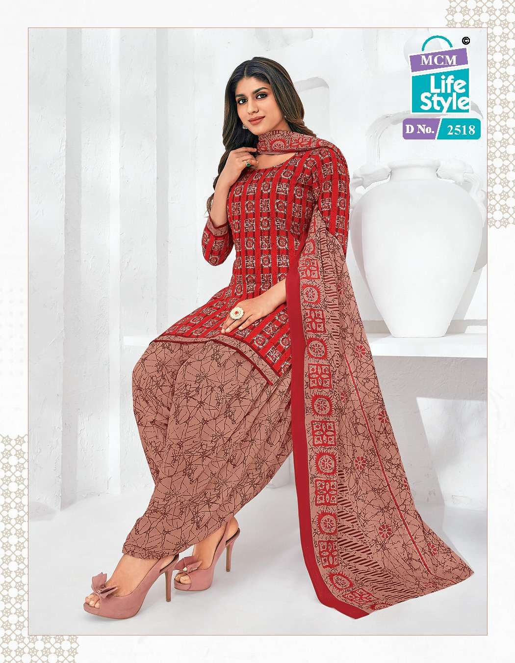 Priyalaxmi Vol-25 By Mcm Lifestyle 2502 To 2525 Series Beautiful Stylish Suits Fancy Colorful Casual Wear & Ethnic Wear & Ready To Wear Pure Cotton Printed Dresses At Wholesale Price