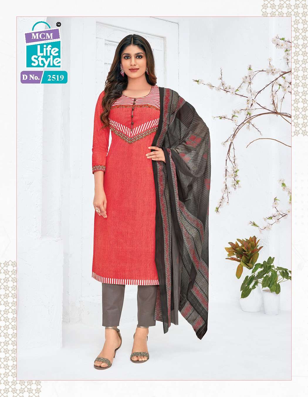 Priyalaxmi Vol-25 By Mcm Lifestyle 2502 To 2525 Series Beautiful Stylish Suits Fancy Colorful Casual Wear & Ethnic Wear & Ready To Wear Pure Cotton Printed Dresses At Wholesale Price