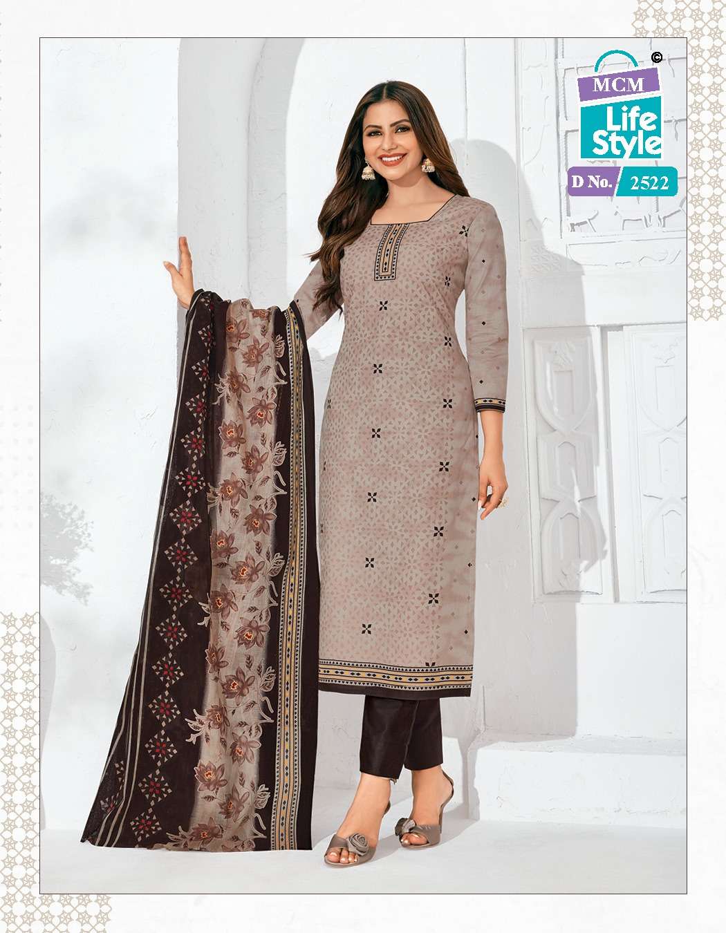 Priyalaxmi Vol-25 By Mcm Lifestyle 2502 To 2525 Series Beautiful Stylish Suits Fancy Colorful Casual Wear & Ethnic Wear & Ready To Wear Pure Cotton Printed Dresses At Wholesale Price