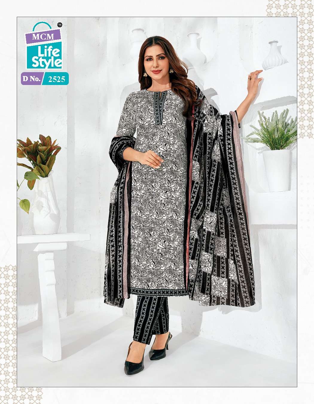 Priyalaxmi Vol-25 By Mcm Lifestyle 2502 To 2525 Series Beautiful Stylish Suits Fancy Colorful Casual Wear & Ethnic Wear & Ready To Wear Pure Cotton Printed Dresses At Wholesale Price