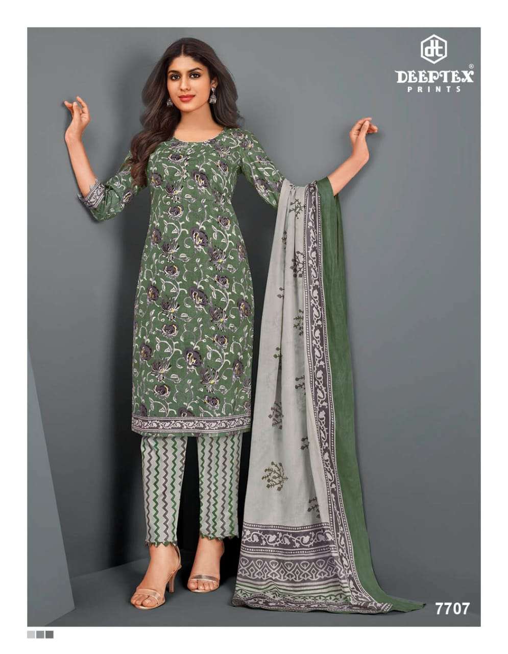 Miss India Vol-77 By Deeptex Prints 7701 To 7726 Series Beautiful Festive Suits Colorful Stylish Fancy Casual Wear & Ethnic Wear Cotton Print Dresses At Wholesale Price