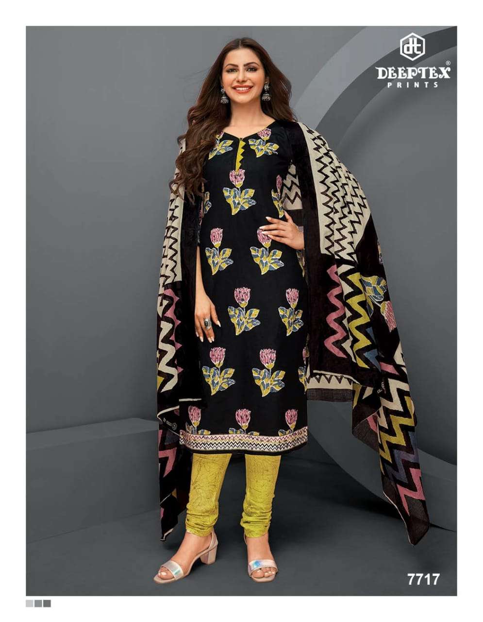 Miss India Vol-77 By Deeptex Prints 7701 To 7726 Series Beautiful Festive Suits Colorful Stylish Fancy Casual Wear & Ethnic Wear Cotton Print Dresses At Wholesale Price