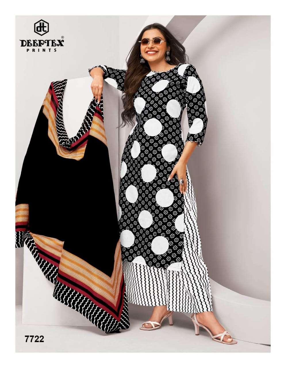 Miss India Vol-77 By Deeptex Prints 7701 To 7726 Series Beautiful Festive Suits Colorful Stylish Fancy Casual Wear & Ethnic Wear Cotton Print Dresses At Wholesale Price