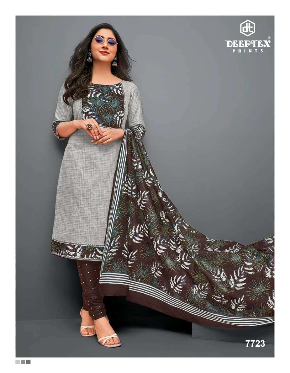 Miss India Vol-77 By Deeptex Prints 7701 To 7726 Series Beautiful Festive Suits Colorful Stylish Fancy Casual Wear & Ethnic Wear Cotton Print Dresses At Wholesale Price