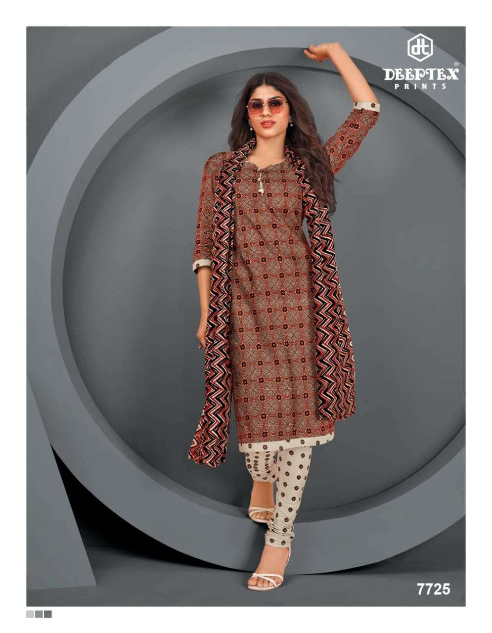 Miss India Vol-77 By Deeptex Prints 7701 To 7726 Series Beautiful Festive Suits Colorful Stylish Fancy Casual Wear & Ethnic Wear Cotton Print Dresses At Wholesale Price