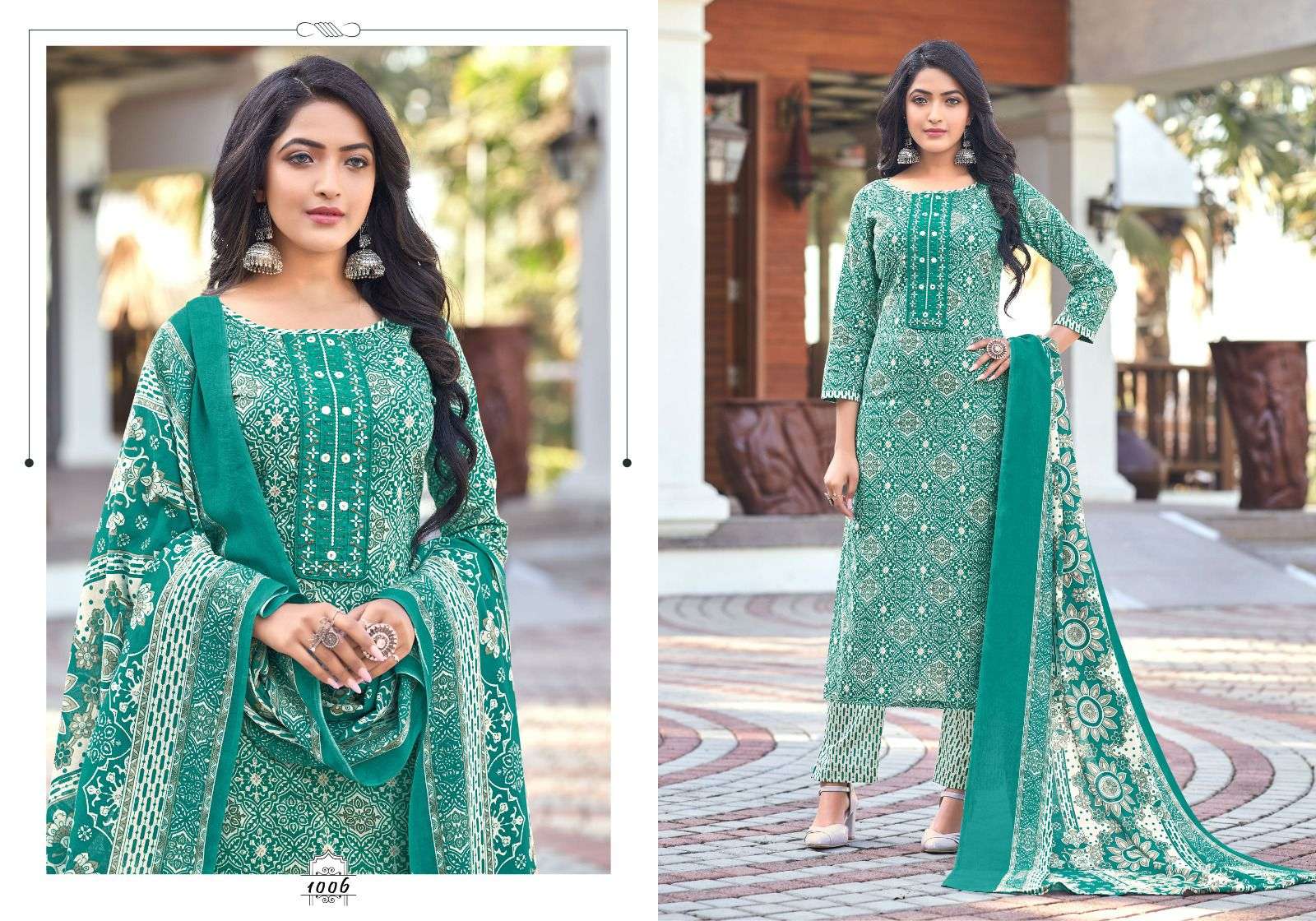 Suhani By Radha Fab 1001 To 1008 Series Beautiful Festive Suits Colorful Stylish Fancy Casual Wear & Ethnic Wear Pure Cotton Print Dresses At Wholesale Price