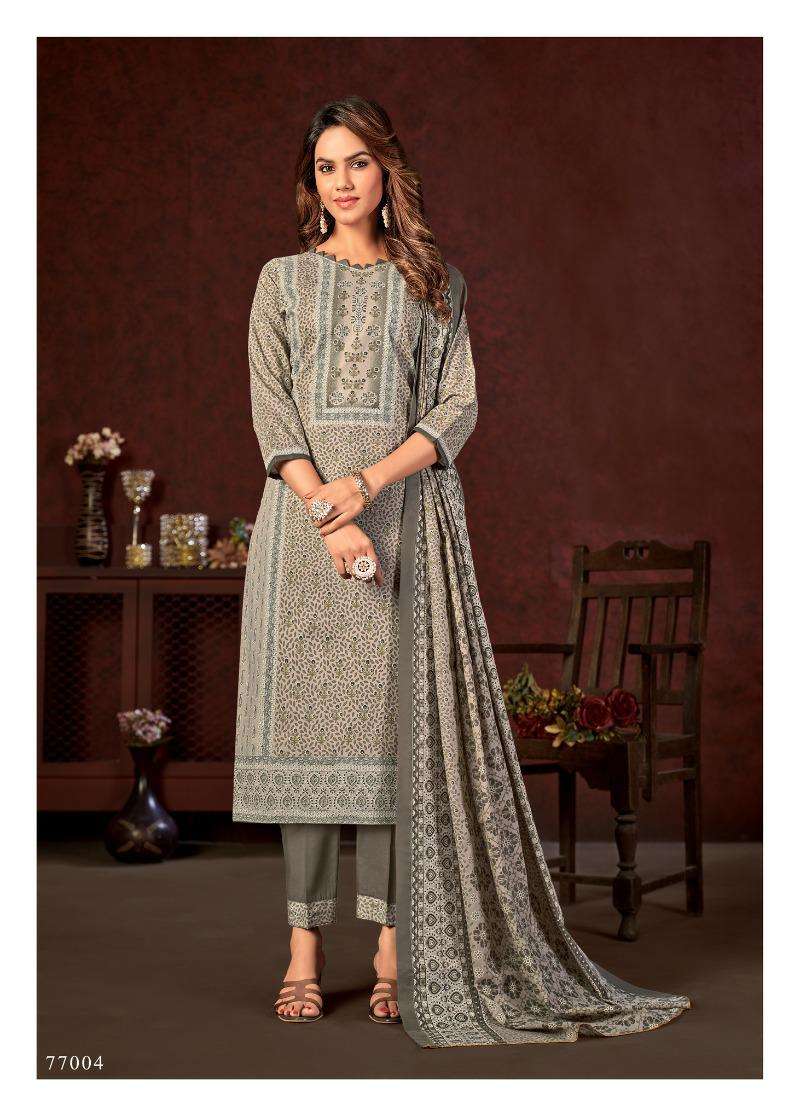 Soha By Skt Suits 77001 To 77008 Series Beautiful Festive Suits Colorful Stylish Fancy Casual Wear & Ethnic Wear Pure Cotton Print Dresses At Wholesale Price