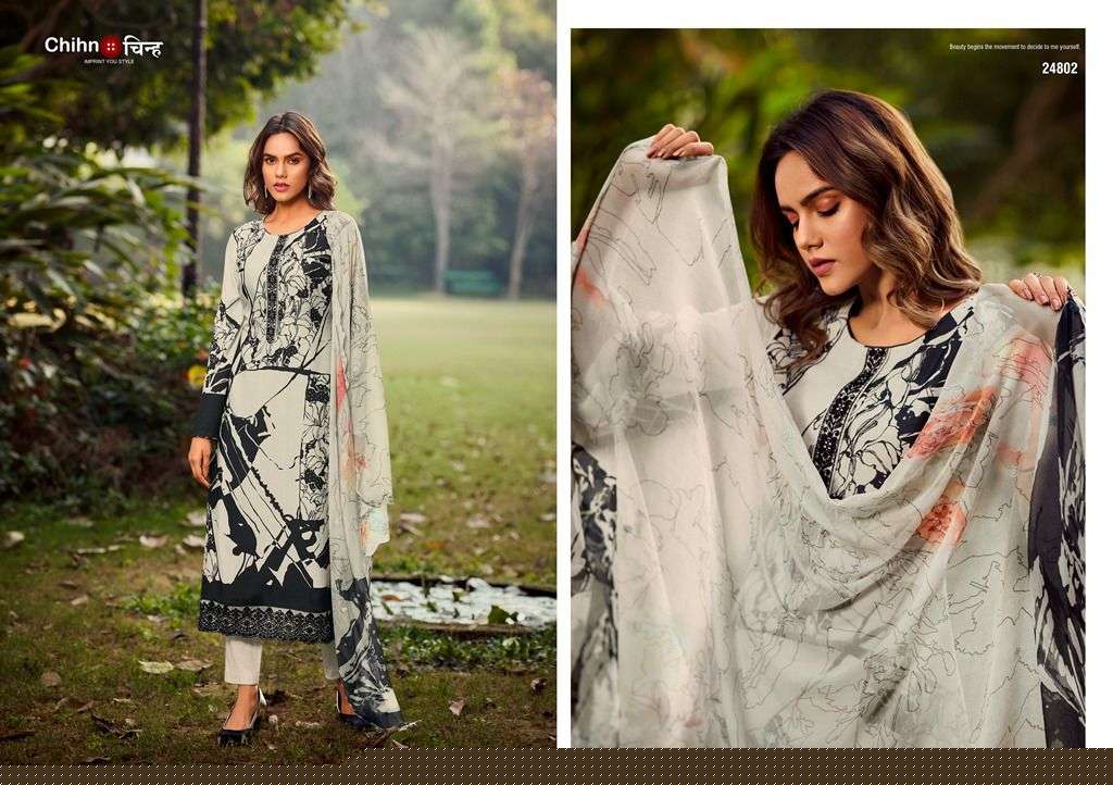 Elvi By Chihn 24800 To 24803 Series Beautiful Stylish Suits Fancy Colorful Casual Wear & Ethnic Wear & Ready To Wear Viscose Muslin Dresses At Wholesale Price