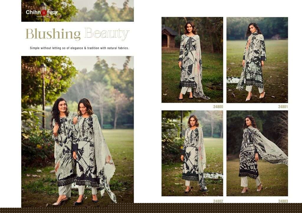 Elvi By Chihn 24800 To 24803 Series Beautiful Stylish Suits Fancy Colorful Casual Wear & Ethnic Wear & Ready To Wear Viscose Muslin Dresses At Wholesale Price