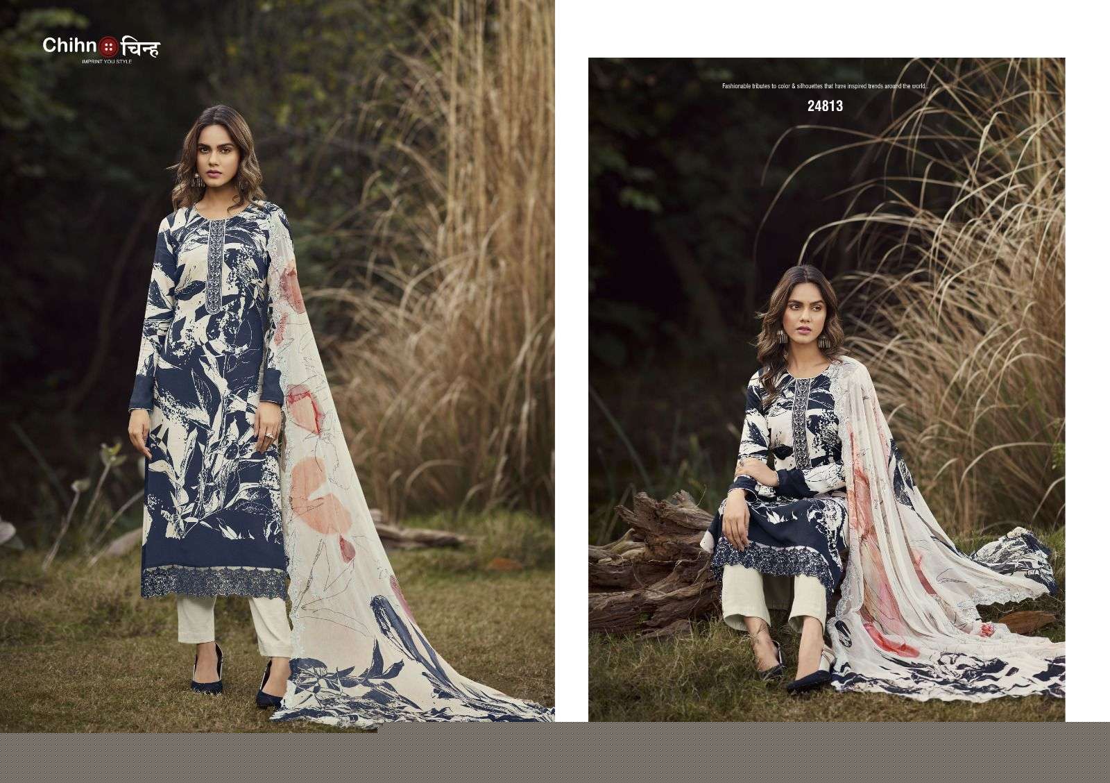 Eliana By Chihn 24811 To 24814 Series Beautiful Stylish Suits Fancy Colorful Casual Wear & Ethnic Wear & Ready To Wear Viscose Muslin Dresses At Wholesale Price